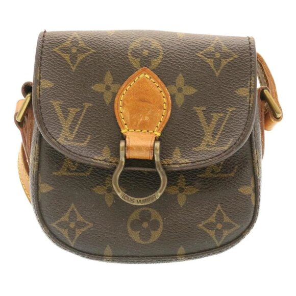 LOUIS VUITTON Monogram Bebe Saint Cloud Shoulder Bag M51245 LVAuth 21381A - Picture 2 of 16
